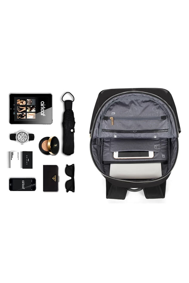 Backpack Rucksack 40 x 30 x 14 cm Black Underseat Travel Cabin Bag for Ryanair, Easy Jet