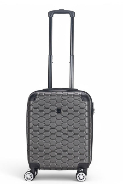 Noda Cabin Hard Shell Suitcase in Charcoal