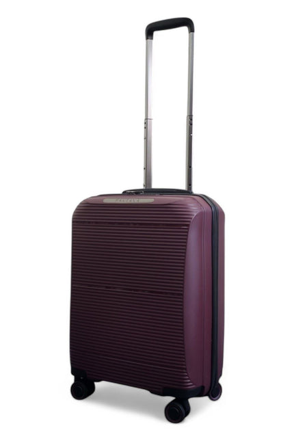 Abiko Cabin Hard Shell Suitcase in Burgundy