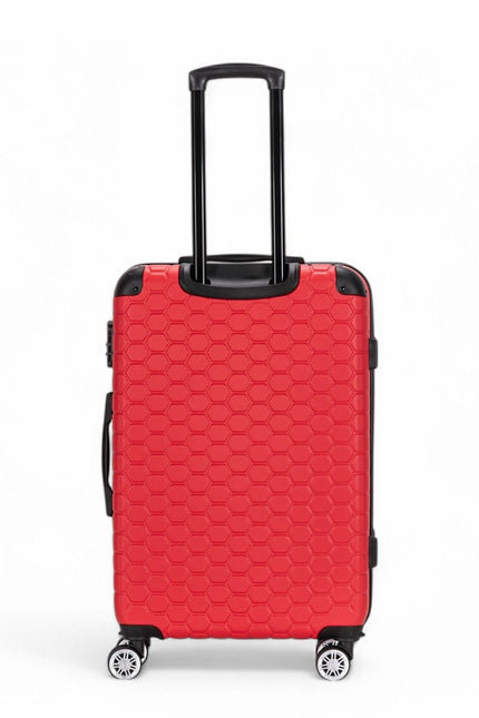 Noda Large Hard Shell Suitcase in Red