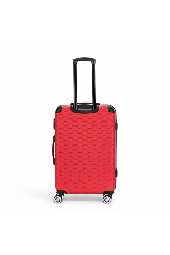 Noda Large Hard Shell Suitcase in Red