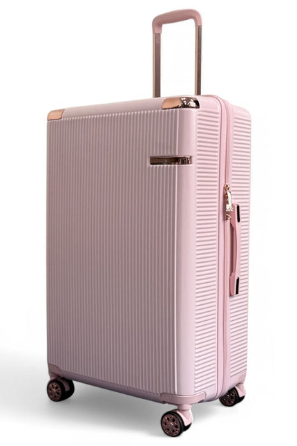 Cowra Large Hard Shell Suitcase in Rose Gold