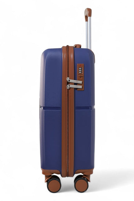 Corowa Medium Hard Shell Suitcase in Teal Blue