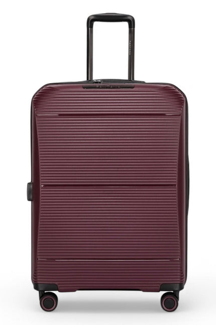 Abiko Large Hard Shell Suitcase in Burgundy