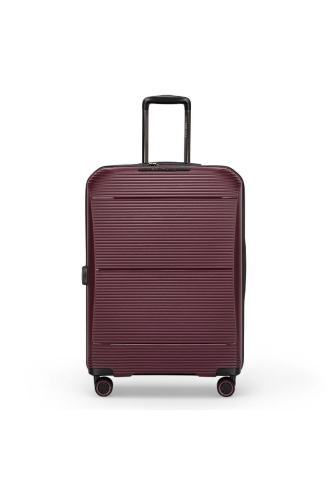 Abiko Large Hard Shell Suitcase in Burgundy