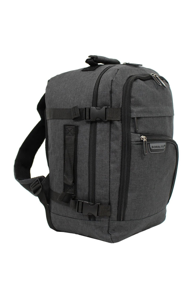 Rucksack Backpack 40x20 x25 cm Underseat Travel Cabin Bag for Easy Jet, Ryanair Black