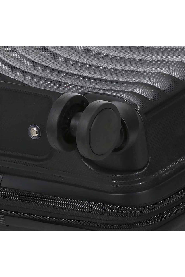 Balranald Set of 3 Hard Shell Suitcase in Black