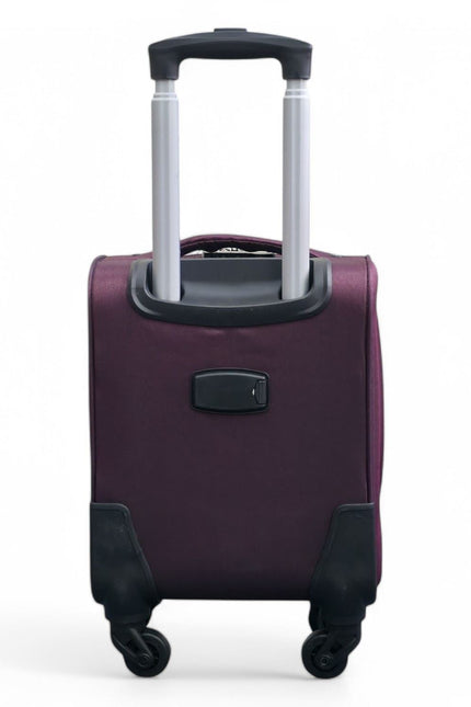 Nagoya Unserseat Soft Shell Suitcase in Purple