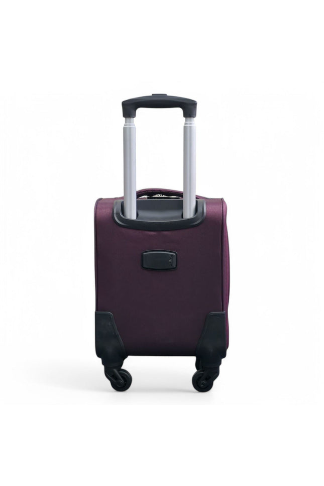 Nagoya Unserseat Soft Shell Suitcase in Purple