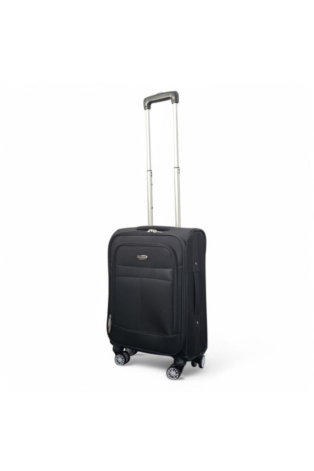 Forbes Cabin Soft Shell Suitcase in Black