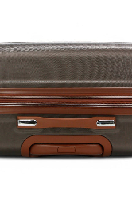 Armidale Medium Hard Shell Suitcase in Coffee