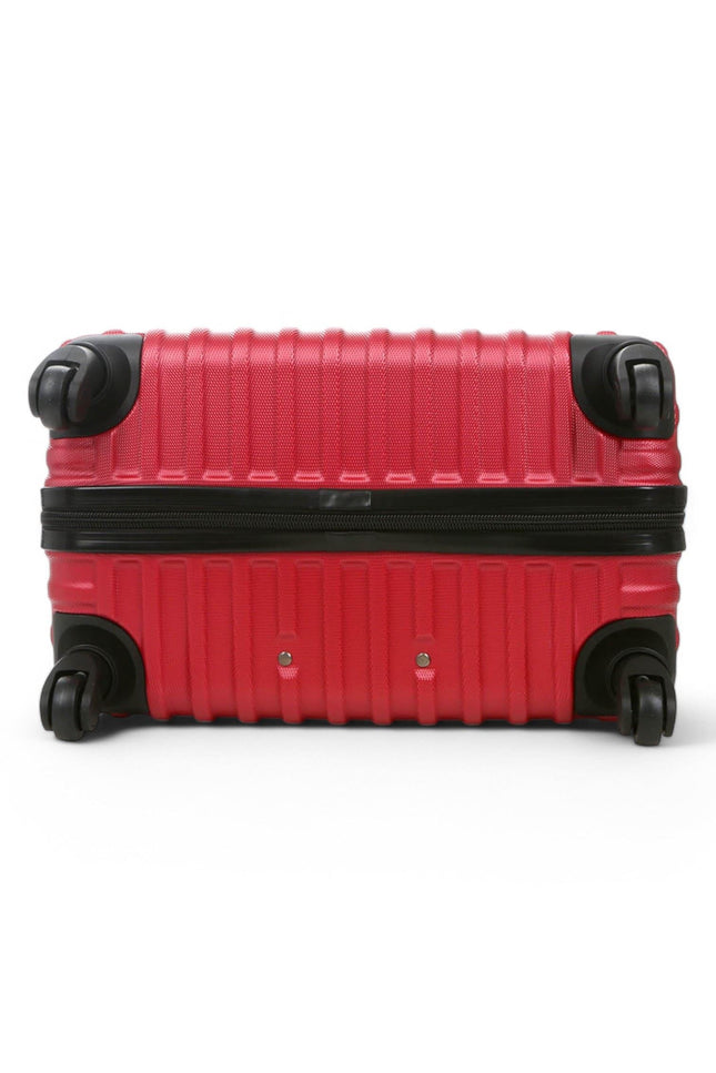 Corowa Set of 4 Hard Shell Suitcase in Red