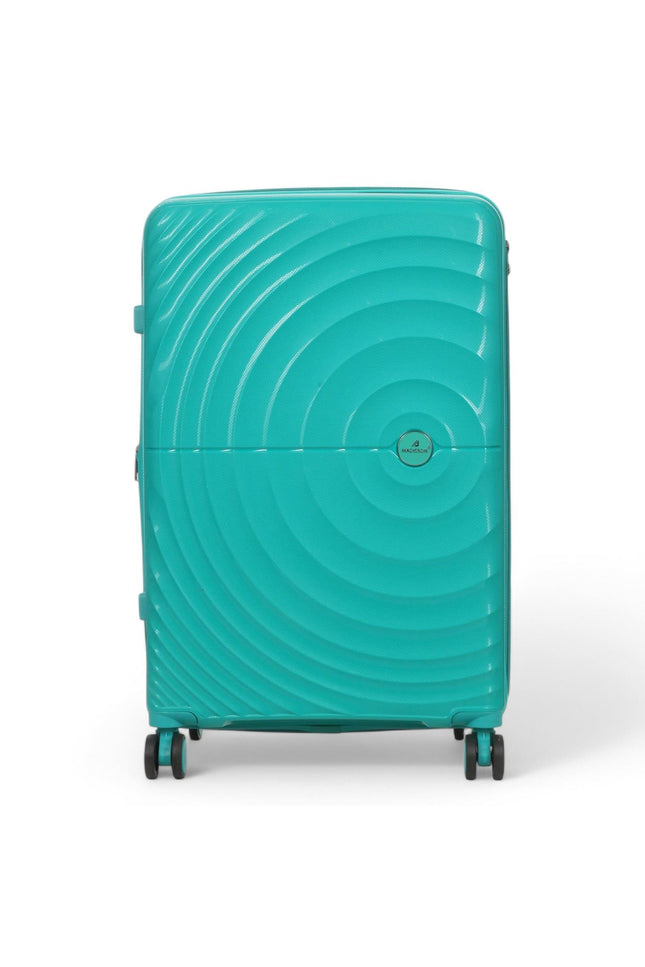 Balranald Large Hard Shell Suitcase in Aqua Blue