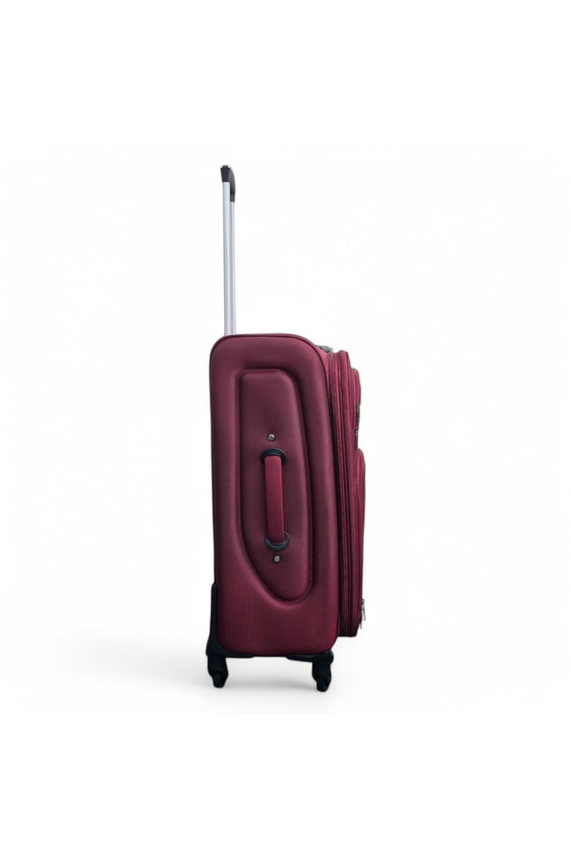 Nagoya Medium Soft Shell Suitcase in Wine