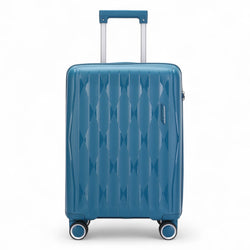 Burnaby Cabin Hard Shell Suitcase in Teal Blue