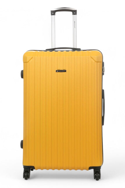 Corowa Large Hard Shell Suitcase in Yellow