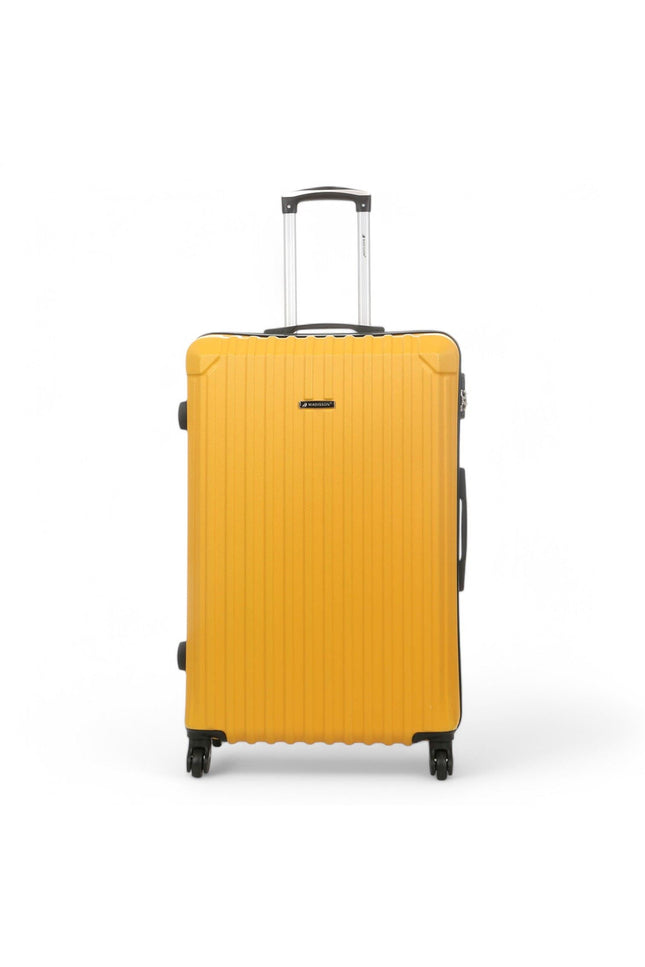 Corowa Large Hard Shell Suitcase in Yellow