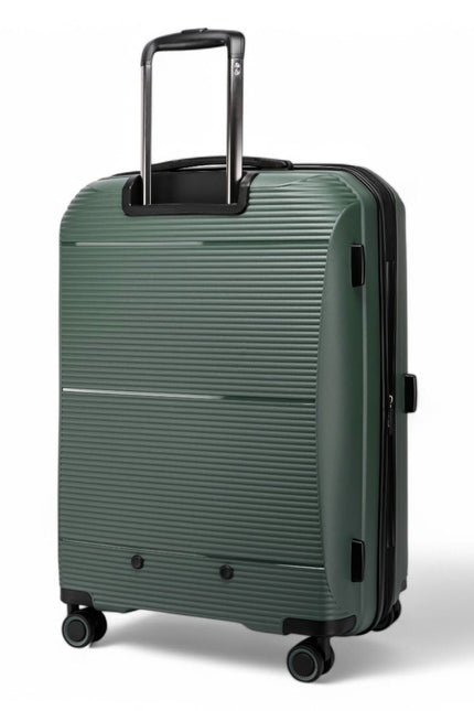 Abiko Large Hard Shell Suitcase in Olive