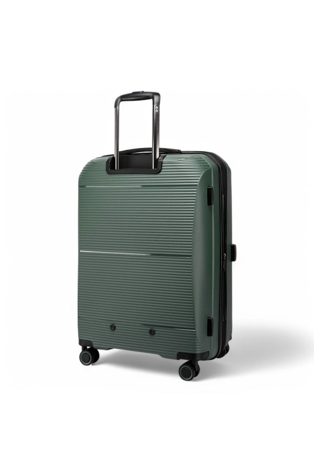 Abiko Large Hard Shell Suitcase in Olive