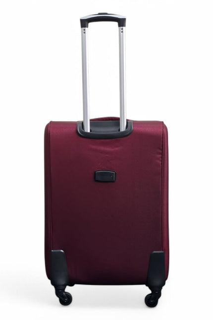Nagoya Medium Soft Shell Suitcase in Wine
