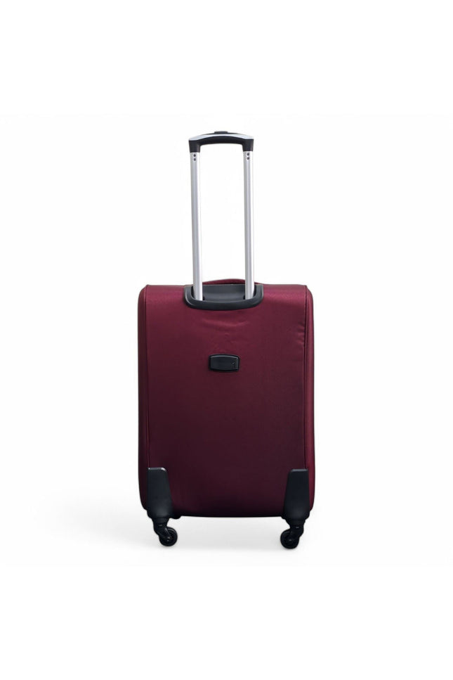 Nagoya Medium Soft Shell Suitcase in Wine