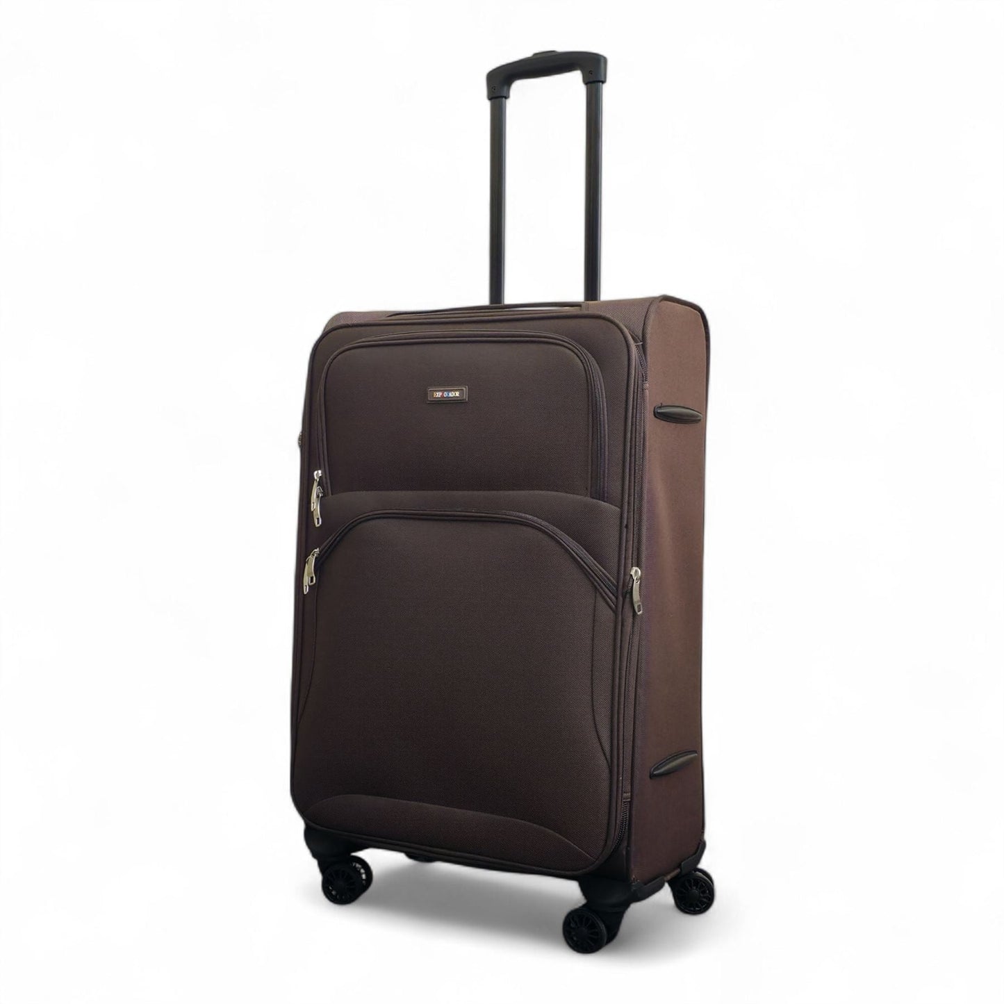 Gosford Medium Soft Shell Suitcase in Brown