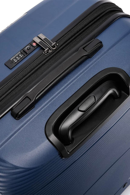 Abiko Cabin Hard Shell Suitcase in Navy