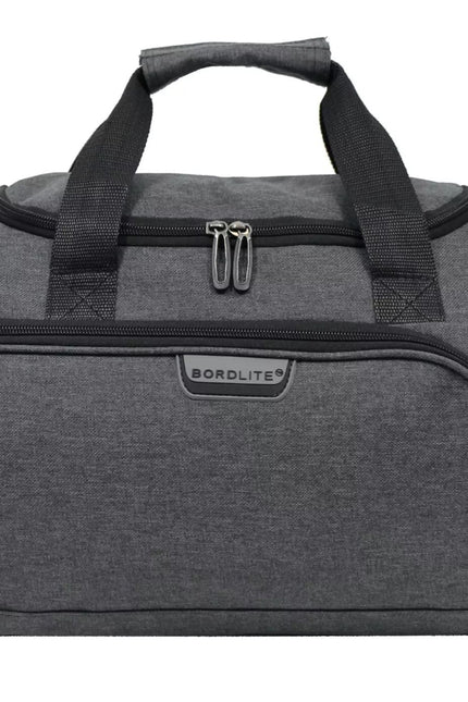 Holdall Carry On 40x 20 x25cm Under-seat Travel Cabin Bag for Ryanair, Easy Jet Grey
