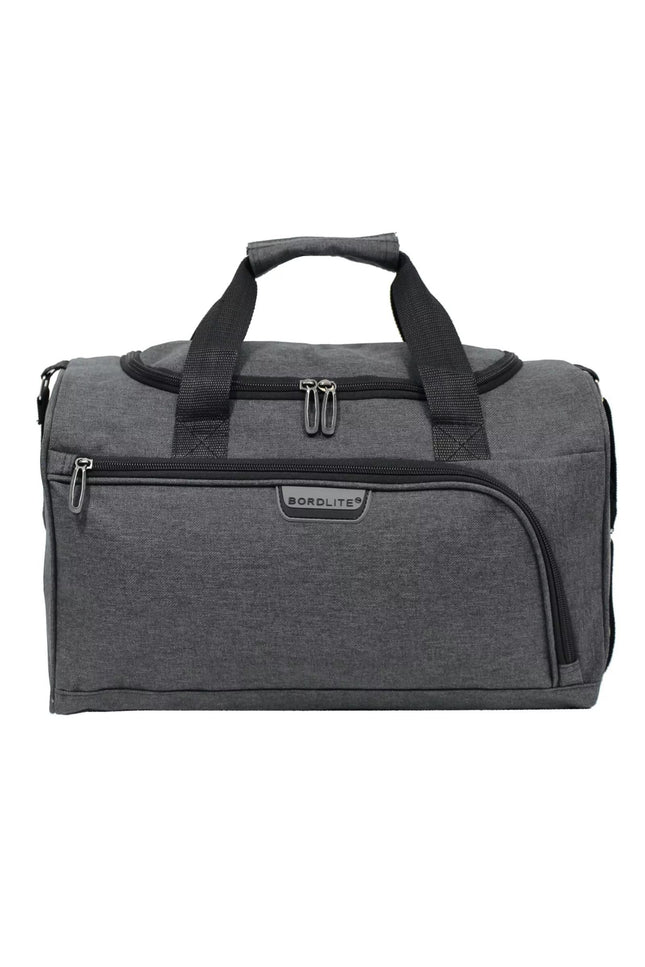 Holdall Carry On 40x 20 x25cm Under-seat Travel Cabin Bag for Ryanair, Easy Jet Grey