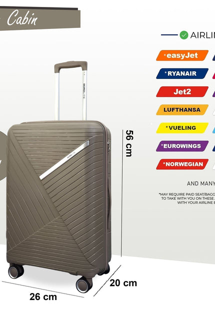 Chita Cabin Hard Shell Suitcase in Flesh