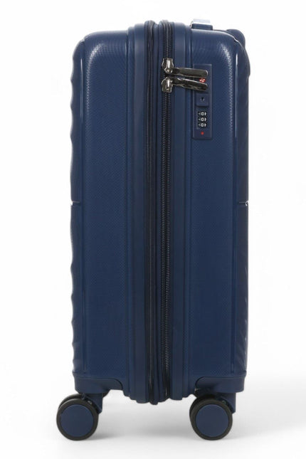 Balranald Cabin Hard Shell Suitcase in Dark Blue