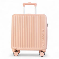 Hard Shell Cabin 44 x 22 x 38 cm Pink TSA Secure Luggage Suitcase Suitable for Easyjet, Ryanair
