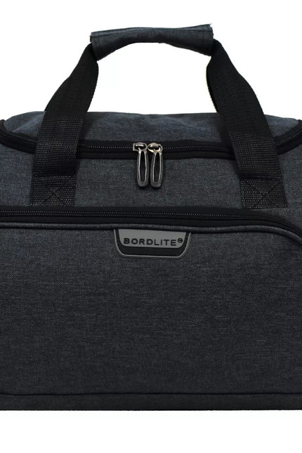 Holdall Carry On 40x 20 x25cm Under-seat Travel Cabin Bag for Ryanair, Easy Jet Black