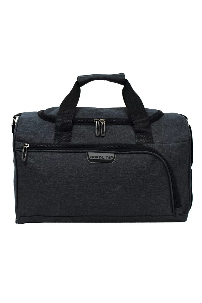 Holdall Carry On 40x 20 x25cm Under-seat Travel Cabin Bag for Ryanair, Easy Jet Black