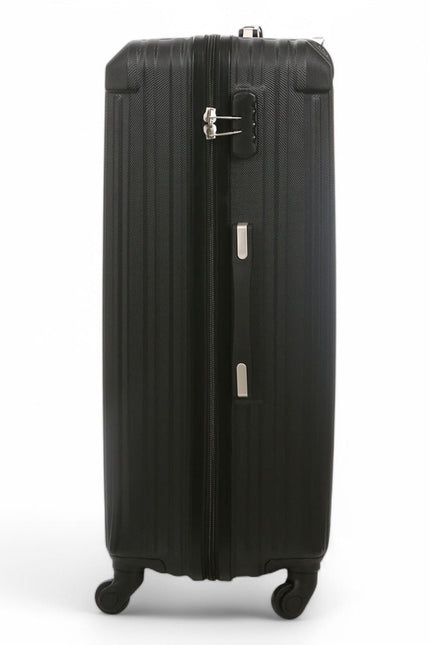 Corowa Large Hard Shell Suitcase in Black