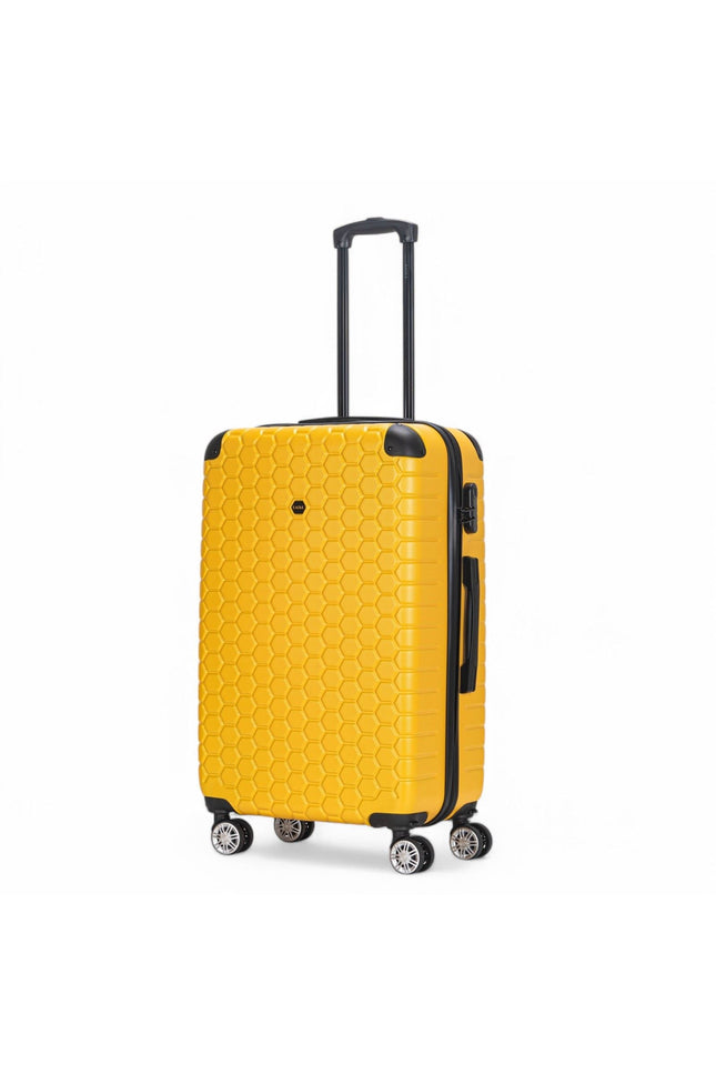 Noda Medium Hard Shell Suitcase in Yellow