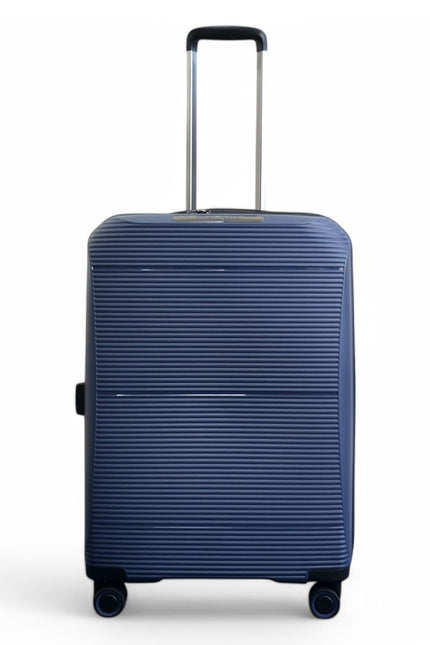 Abiko Medium Hard Shell Suitcase in Navy