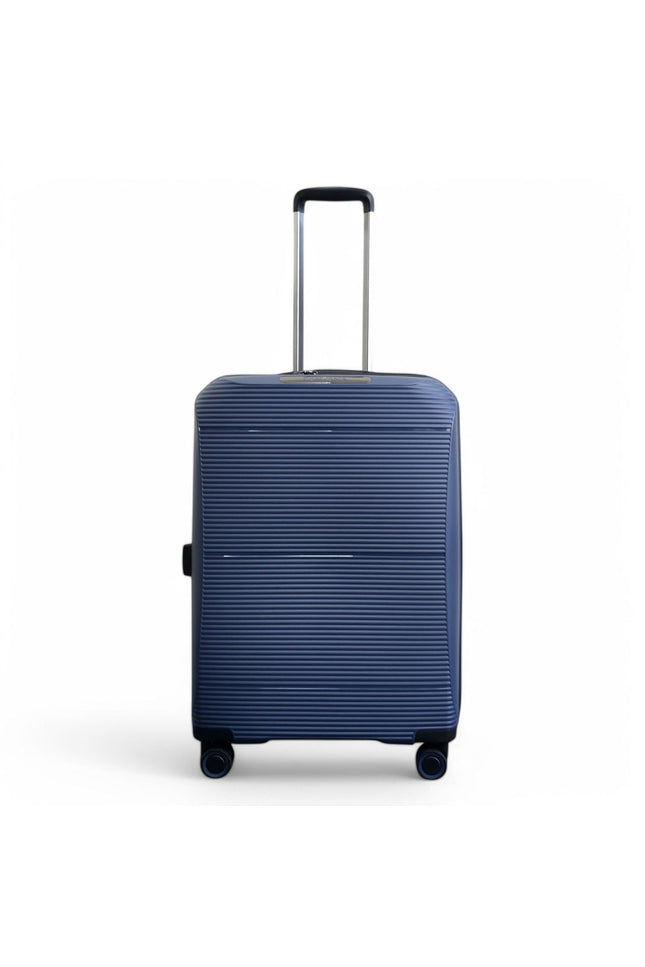 Abiko Medium Hard Shell Suitcase in Navy