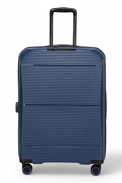 Abiko Large Hard Shell Suitcase in Navy
