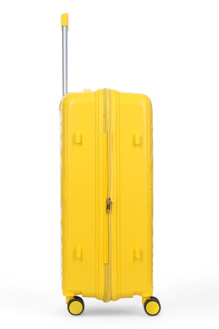 Balranald Large Hard Shell Suitcase in Yellow