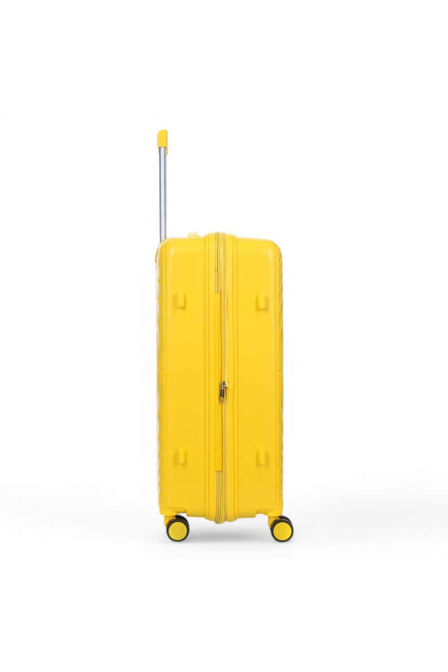 Balranald Large Hard Shell Suitcase in Yellow