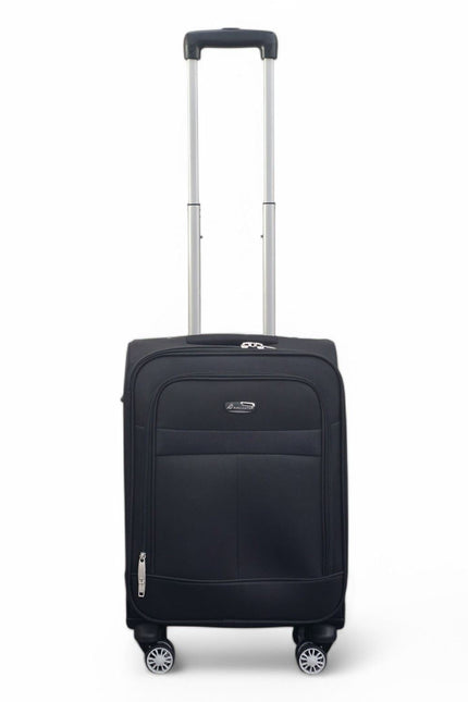Forbes Cabin Soft Shell Suitcase in Black