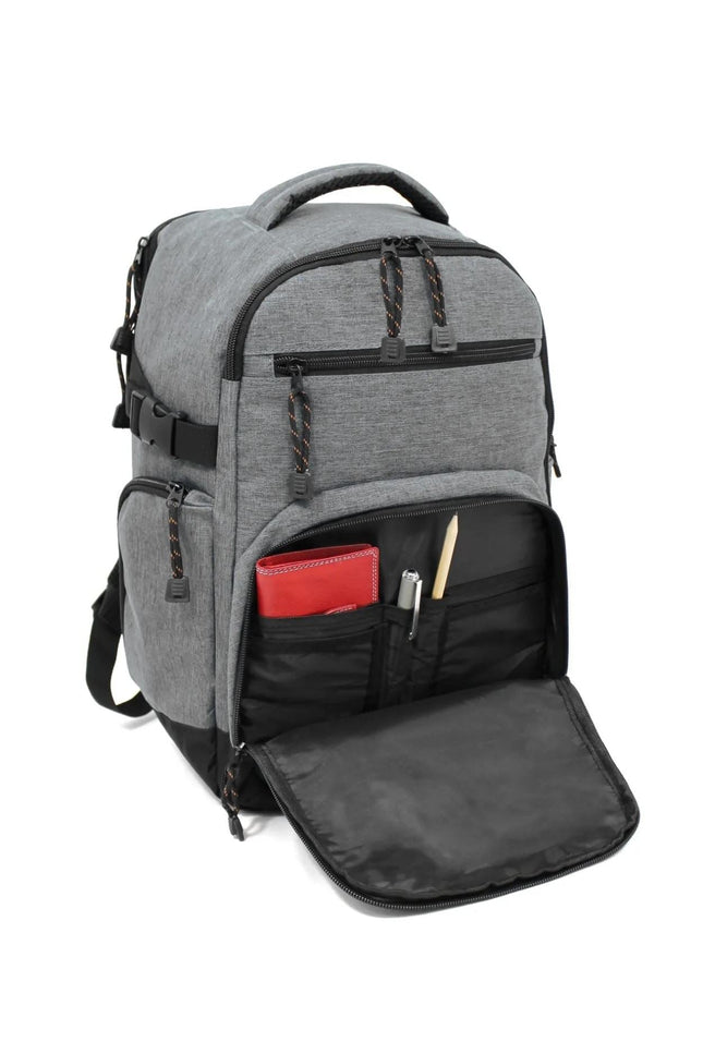 Backpack Rucksack 40x20 x25 cm Underseat Travel Cabin Bag for Ryanair, Easy Jet Grey