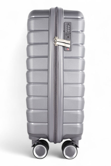 Forster Cabin Hard Shell TSA Suitcase in Smoke Grey