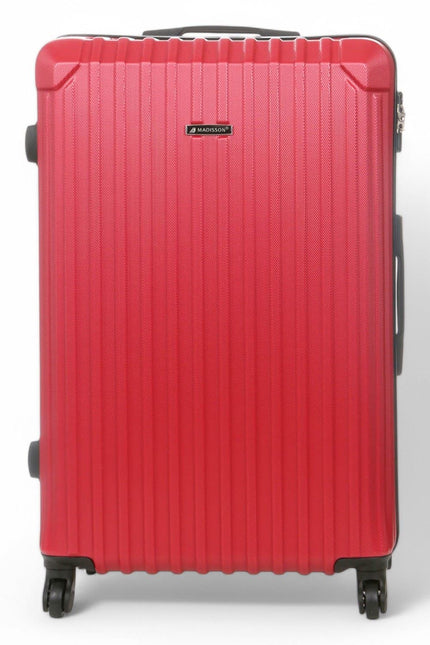Corowa Large Hard Shell Suitcase in Red