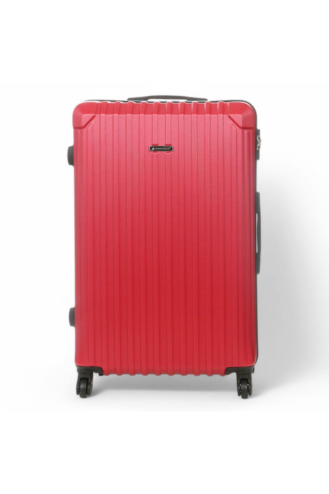 Corowa Large Hard Shell Suitcase in Red
