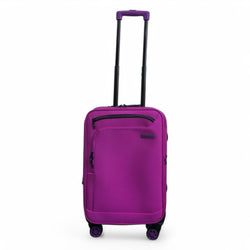 Handa Cabin Soft Shell Suitcase in Pink