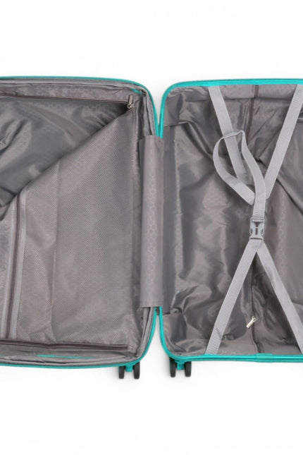 Balranald Medium Hard Shell Suitcase in Aqua Blue