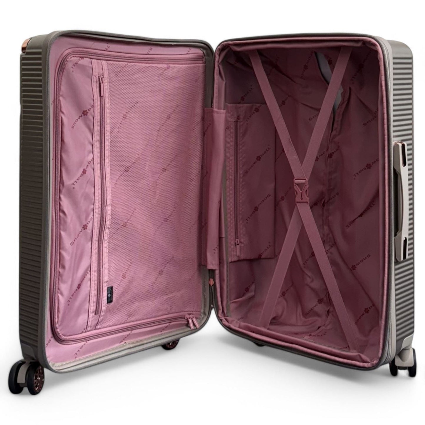 Cowra Cabin Hard Shell Suitcase in Champagne ( Beige )