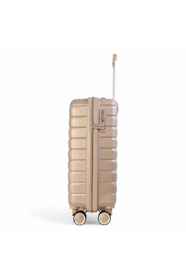 Forster Cabin Hard Shell TSA Suitcase in Champagne Beige